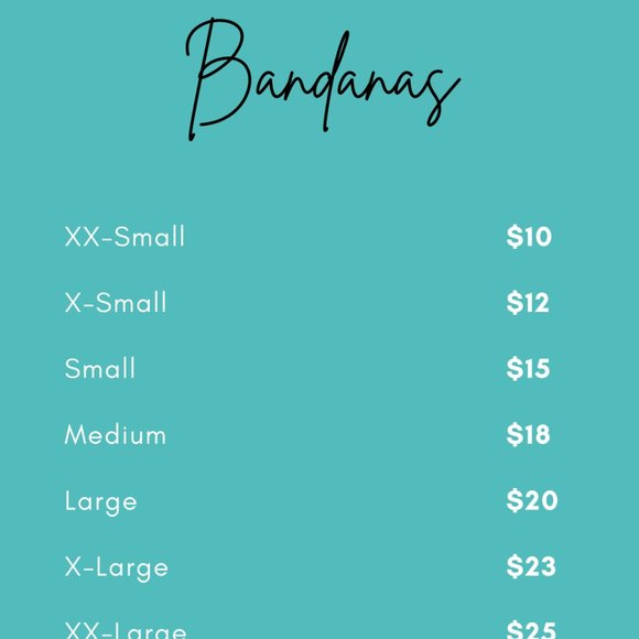 Boho Corduroy Dog Bandana - Picture 4 of 5